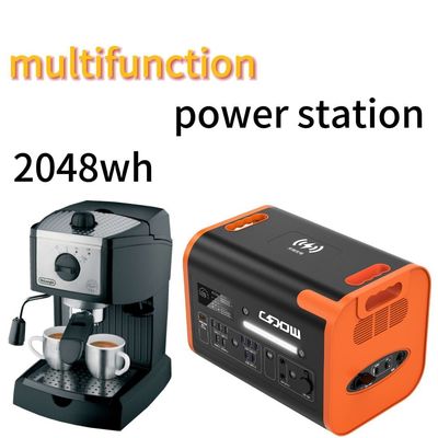2200W/2048wh 40ah Outdoor Adventure Power Station portatile con durata di vita