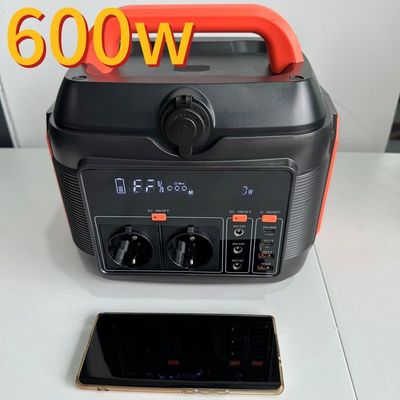 600W/576wh centrale solare di emergenza portatile con batteria al litio a preferenza