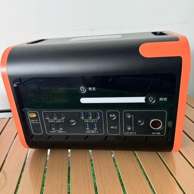 Carica wireless 15W centrale elettrica di emergenza 200W 600W 2200W generatore mobile