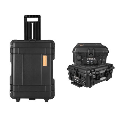8000W Potenza massima OEM ODM 140ah Generatore solare esterno Centrale elettrica di emergenza nera