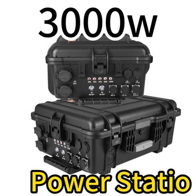 Potenza di uscita 100-120V-3000W50Hz/60Hz Tunable 3000wh 62.5ah Hot Portable Power Station