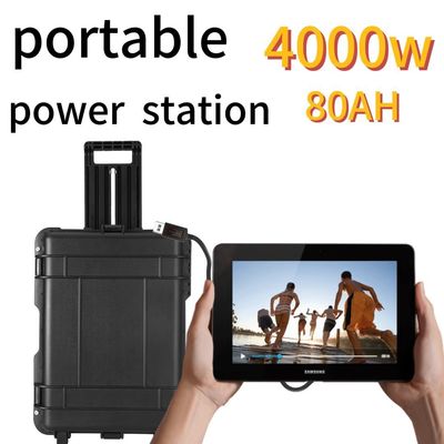 4000W80ah/UPS Pure Sine Wave BMS Sistema alimentato a batteria per la soluzione di energia portatile