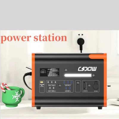 2200W/2048wh Stazione elettrica portatile con alloggiamento ignifugo e inverter di onde sinusoide puro