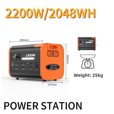 Centrale elettrica portatile CE certificata 2200W per esterni e emergenze 110V 220V uscita CA