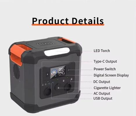 Invertitore Invertitore bidirezionale 1500W per Uav Home Outdoor Portable Power Station