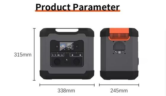 Invertitore Invertitore bidirezionale 1500W per Uav Home Outdoor Portable Power Station