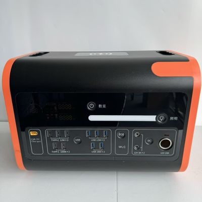 2200W 2048wh Stazione elettrica portatile per la ricarica di pannelli solari all'aperto in caso di emergenza