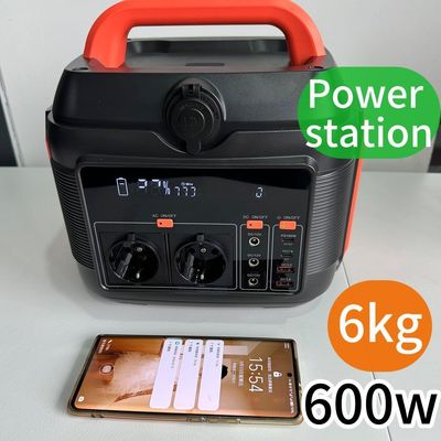 600W/1000W/1200W Stazione elettrica portatile per la tecnologia di stoccaggio dell'energia con batteria al litio