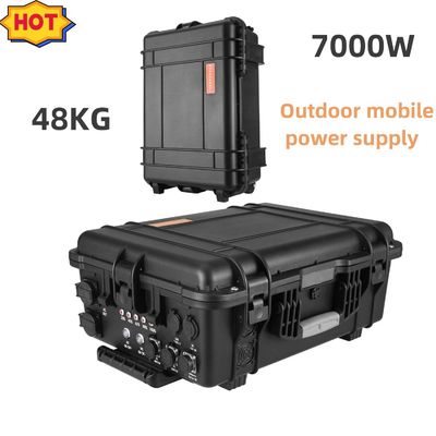 Stazione di ricarica portatile solare da campeggio da 7000W con corrente di uscita CA massima di 15A