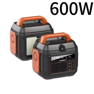 2024 Centrale elettrica portatile a caldo da 600W/7000W per viaggi all'aperto e emergenze familiari