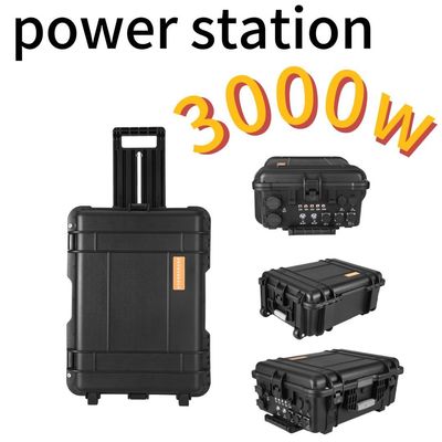 Viaggio 3000W/220V/110V/UPS Pure Sine LiFePO4 Backup Battery Camping Stazione elettrica portatile