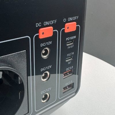 Centrale elettrica portatile per campeggio esterno a caldo da 600W con batteria al litio ferro fosfato