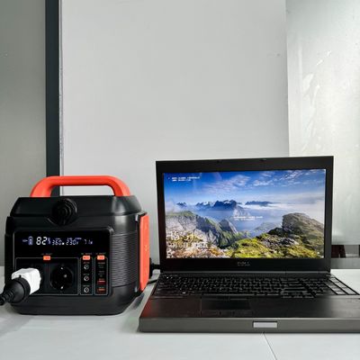 Centrale elettrica portatile per campeggio esterno a caldo da 600W con batteria al litio ferro fosfato