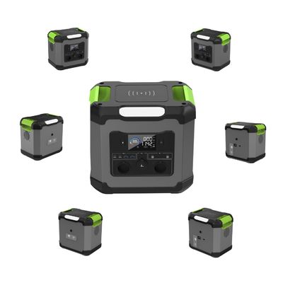 110V/220V/1500W Batteria al litio di emergenza centrale elettrica portatile