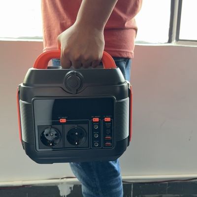 Aii Centrale elettrica portatile 40ah 14.4V 600W 576wh Batteria di accumulo di energia solare per la casa