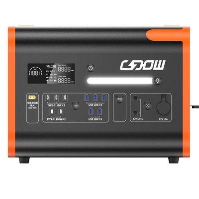 220V/40ah/2200W Energia solare Portabile Outdoor Energy Storage Power Station con ricarica rapida 1500W batteria al litio