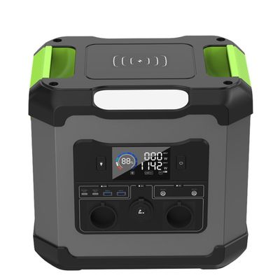 Luci a LED di emergenza e ricarica wireless da 5W Generatore solare da 1500W per campeggio all'aperto