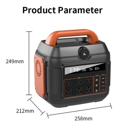 600W/1200W/3600W Batteria al litio Generatore solare di energia mobile calda per campeggio all'aperto