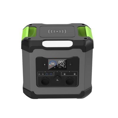 Stazione di alimentazione portatile 1500W AC Potenza di uscita e uscita di tipo C2 12V/2,25A per emergenza