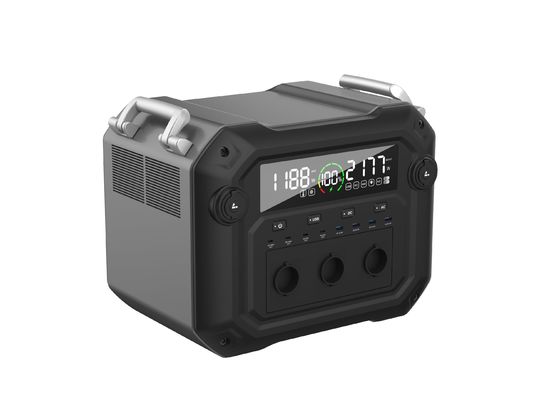 2500W All Output Socket USB Power Station Sistema di stoccaggio dell'energia con alimentazione di uscita AC