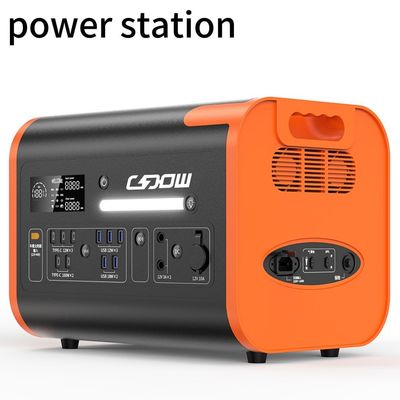 Centrale elettrica portatile per la casa e il campeggio all'aperto 2200W 1500W generatore di pannelli solari