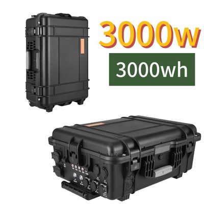 Stazione di energia solare portatile da 3000 W per campeggio