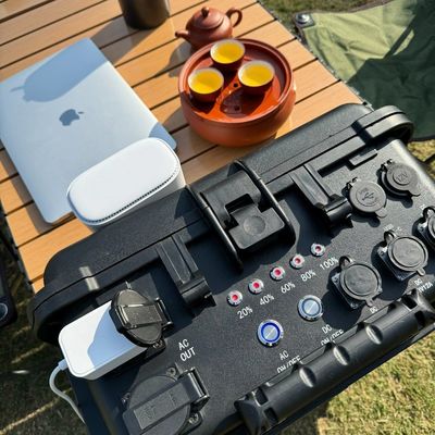 Stazione di energia solare portatile da 3000 W per campeggio