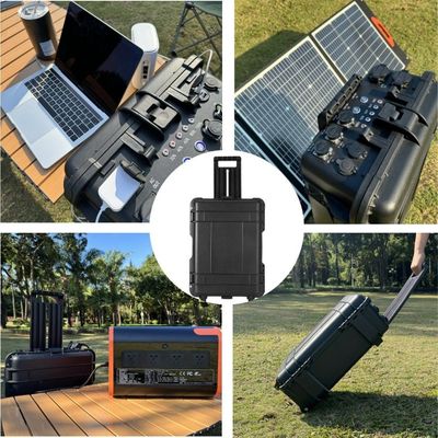 8000W di potenza massima AC LiFePO4 Generatore solare Centrale elettrica per uso domestico all'aperto