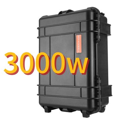 Potenza di uscita 4000W Generatori di energia solare Stazione elettrica portatile per la fotografia UAV all'aperto
