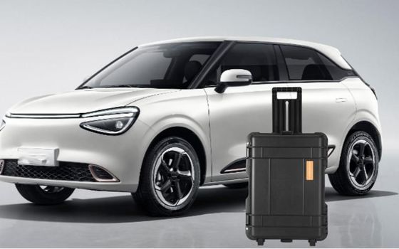 Generatore solare di energia mobile per esterni da 3000 W con centrale elettrica portatile di emergenza