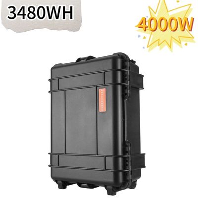 Scatola nera a trazione generatore solare portatile da 4000W per la fotografia in ambiente esterno