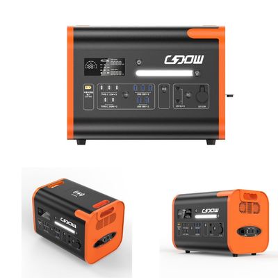AT22 LiFePO4 Hot Orange 2200W/2048wh Stazione elettrica portatile per viaggi e all'aperto