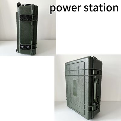 Centrale elettrica portatile di grande capacità per avventure all'aperto da 6000W con telaio medio ABS