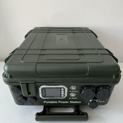 Materiali ABS Medio telaio 6000W 6048Wh Stazioni elettriche portatili con pannello solare USB e ricarica in auto