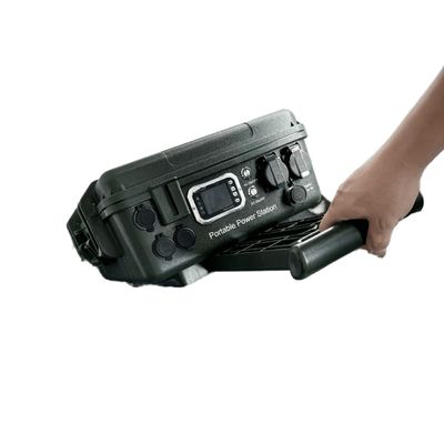 3000W/6000W/7000W Portatile LiFePO4 Batteria al litio Stazione elettrica con connessione Bluetooth