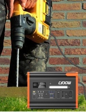 40ah Orange OEM ODM 2200W Generatore solare per la casa per campeggio all'aperto Stazione elettrica portatile