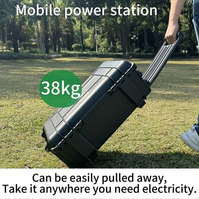 Materiale di guscio Stazione di energia solare portatile in lega ABS 3000W/5000W/7000W 4000W per esterni