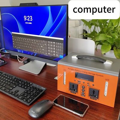 Stazione di alimentazione portatile 300W/500W con porta USB e base di alimentazione CA per il campeggio o l'alimentazione di emergenza