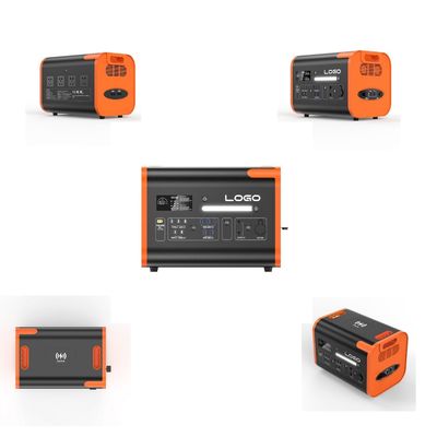 800W Max carica solare LiFePO4 batteria di riserva Potenza portatile per campeggio e all'aperto