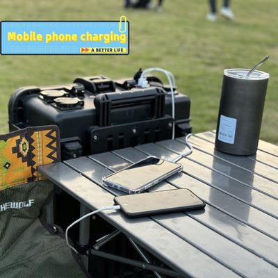 Portatile Lifep04 Batteria Puro Sine Wave Output 5000W/4800wh/48kg per il campeggio all'aperto
