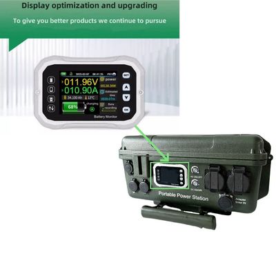 Centrale elettrica di emergenza per campeggio all'aperto ad alta potenza 6000W con batteria al litio 6048wh