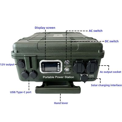 Dispositivo automatico di estinzione degli incendi da 3000 W con porta AC/DC/USB