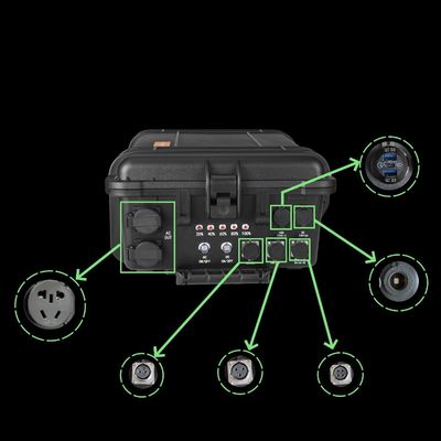 Batteria esterna 3000W/62.5ah Stazione di alimentazione portatile con certificazione CE.Un38.3