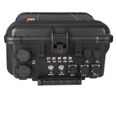 Centrale elettrica portatile esterna di grande capacità da 5000 W con batteria al litio ad alta capacità