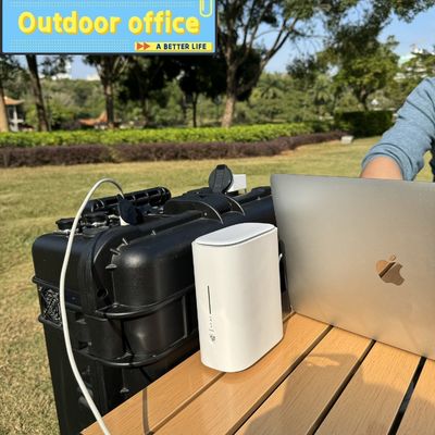 Centrale elettrica portatile esterna di grande capacità da 5000 W con batteria al litio ad alta capacità