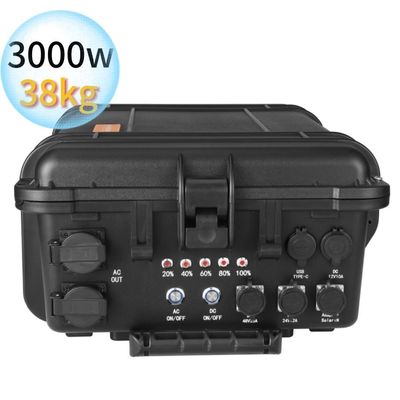 Centrale elettrica portatile di grande dimensione nera 3kw/4kw/5kw/6kw/7kw