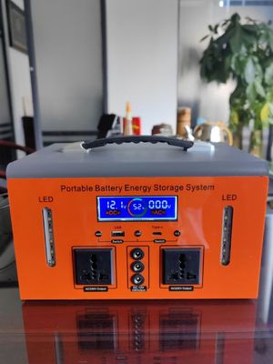 Centrale elettrica portatile 3000kw con uscita d'onda di correzione e potenza di uscita nominale di 500W
