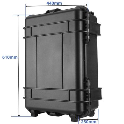 Stazione di energia solare portatile da 3 kW/4 kW con batterie al litio e uscita di onde sinusoide AC pura