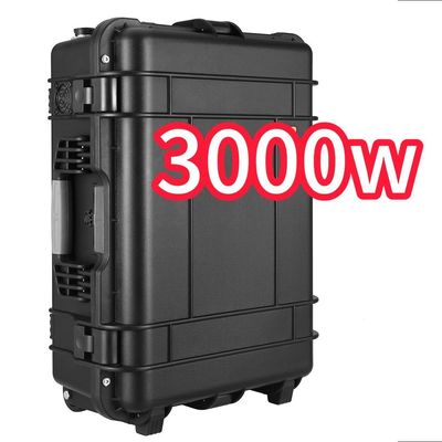 Potenza mobile personalizzabile nera 3000W per stazioni esterne domestiche con sconto