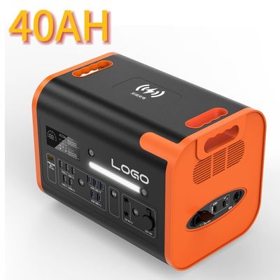 Centrale di accumulo di energia di emergenza portatile da 2400 W e di tipo C 3*18W/2*100W